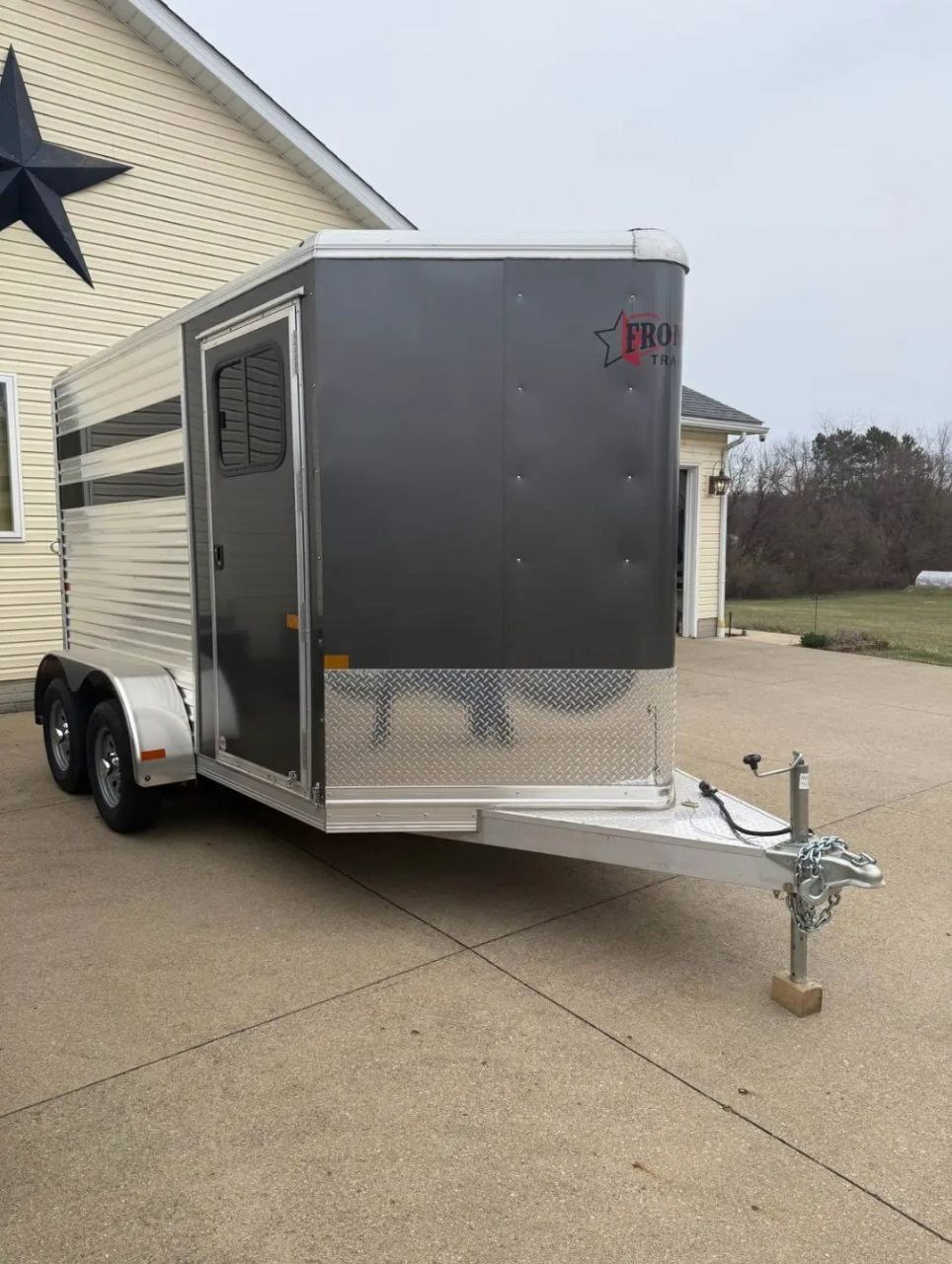 2021 frontier colt 2 horse slant load trailer. 2021 frontier colt 2 horse slant load trailer.