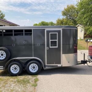 2020 s & s duriline 2 horse slant trailer
