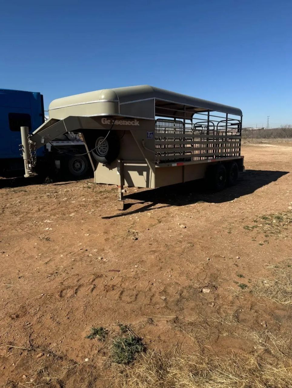 2017 16’ x 6’ gooseneck stock trailer 2017 16’ x 6’ gooseneck stock trailer