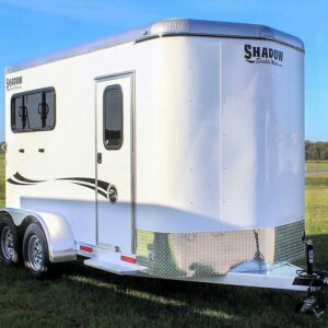 Shadow 2 Horse Slant Load Trailer with Ramp